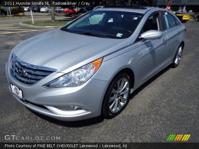 2011 Hyundai Sonata SE in Radiant Silver