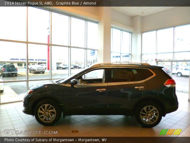 2014 Nissan Rogue SL AWD in Graphite Blue