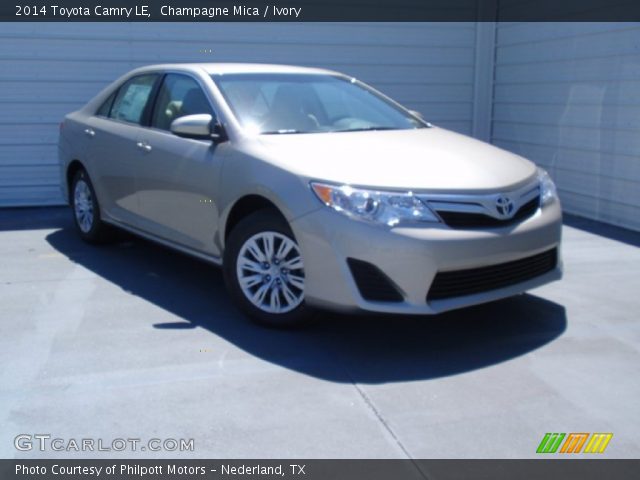 2014 Toyota Camry LE in Champagne Mica