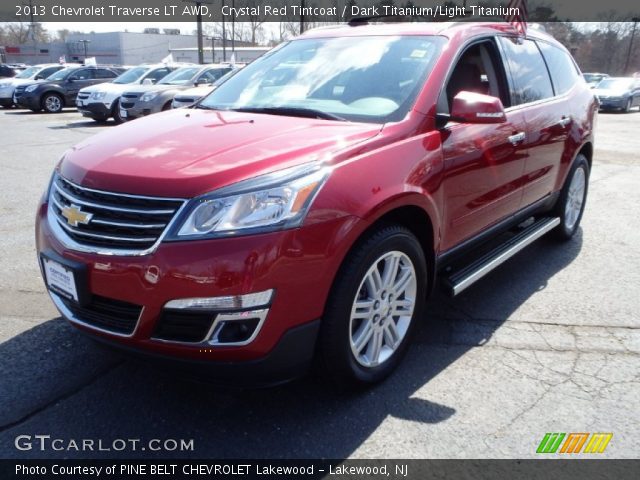 2013 Chevrolet Traverse LT AWD in Crystal Red Tintcoat
