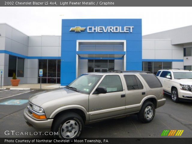 2002 Chevrolet Blazer LS 4x4 in Light Pewter Metallic