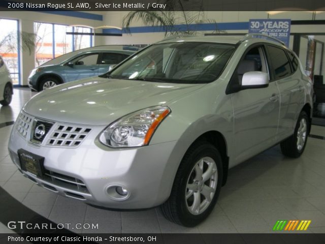 2008 Nissan Rogue SL AWD in Silver Ice Metallic