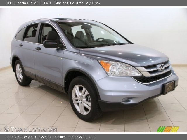 2011 Honda CR-V EX 4WD in Glacier Blue Metallic