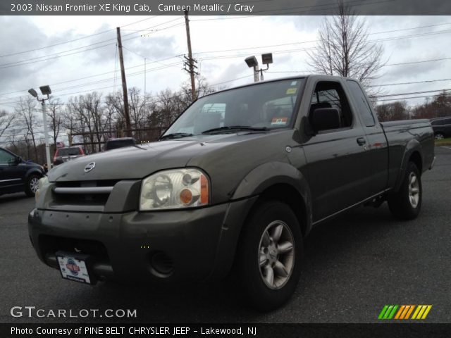 2003 Nissan Frontier XE King Cab in Canteen Metallic