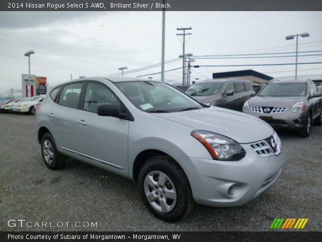2014 Nissan Rogue Select S AWD in Brilliant Silver