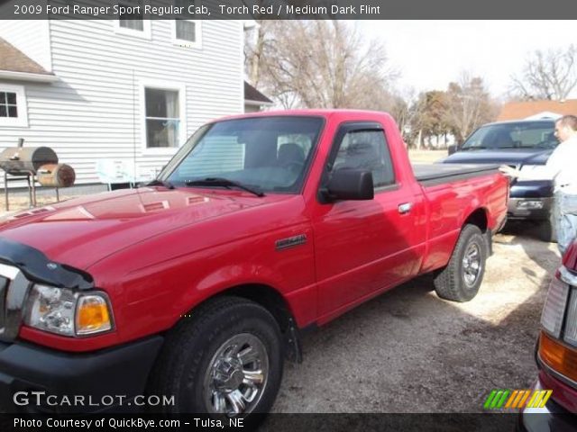 2009 Ford Ranger Sport Regular Cab in Torch Red