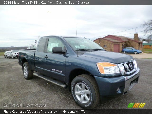 2014 Nissan Titan SV King Cab 4x4 in Graphite Blue