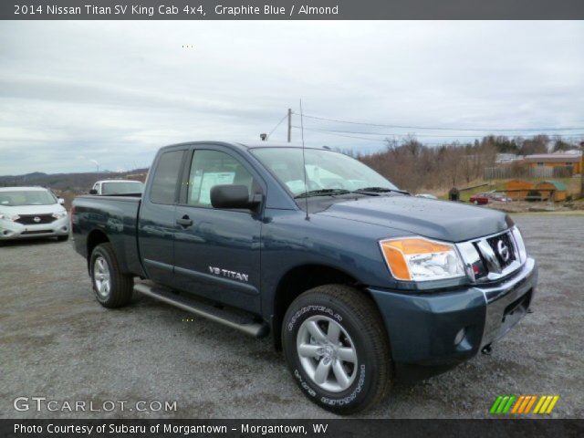 2014 Nissan Titan SV King Cab 4x4 in Graphite Blue