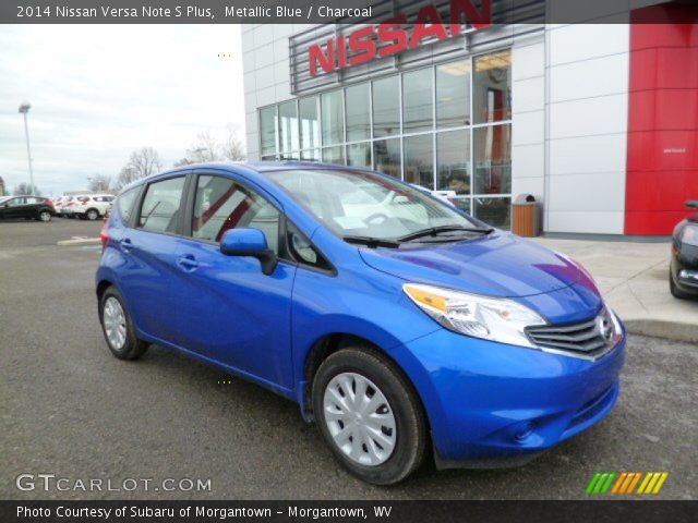 2014 Nissan Versa Note S Plus in Metallic Blue