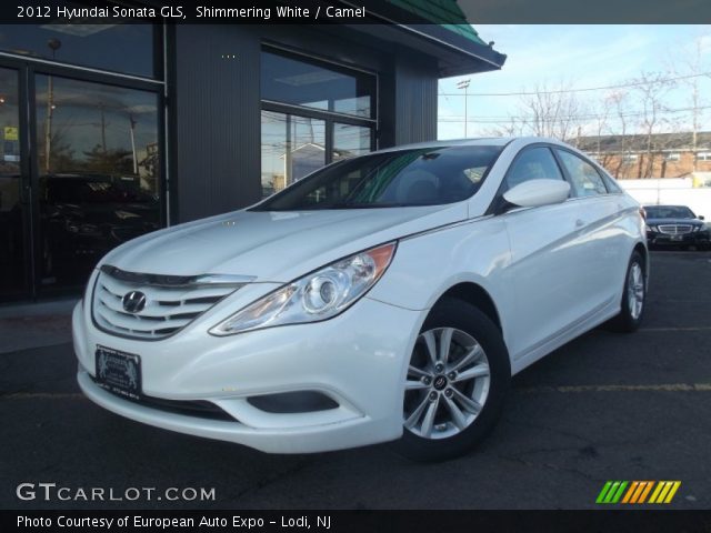 2012 Hyundai Sonata GLS in Shimmering White