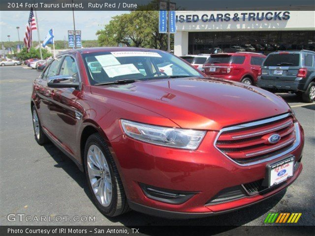 2014 Ford Taurus Limited in Ruby Red