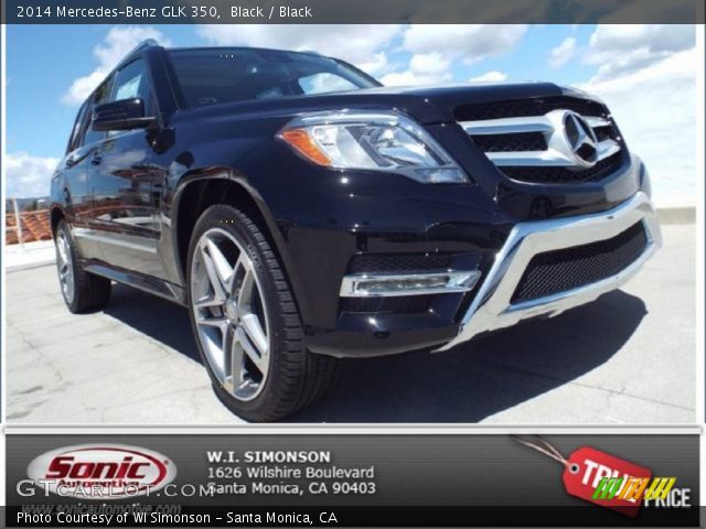 2014 Mercedes-Benz GLK 350 in Black