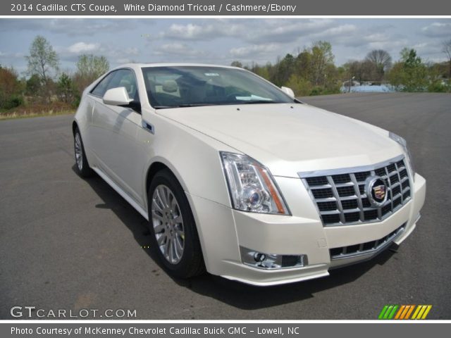 2014 Cadillac CTS Coupe in White Diamond Tricoat