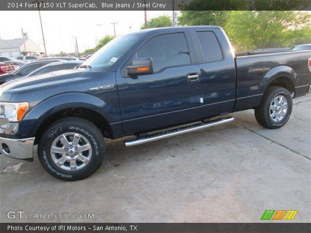 2014 Ford F150 XLT SuperCab in Blue Jeans