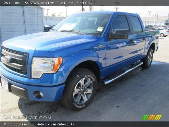 2014 Ford F150 STX SuperCrew in Blue Flame