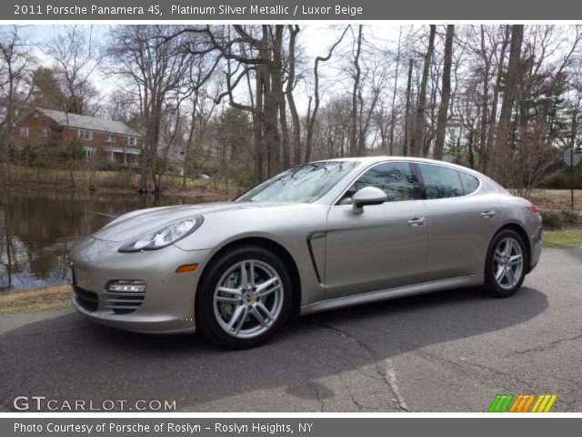 2011 Porsche Panamera 4S in Platinum Silver Metallic