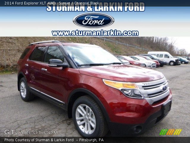 2014 Ford Explorer XLT 4WD in Sunset