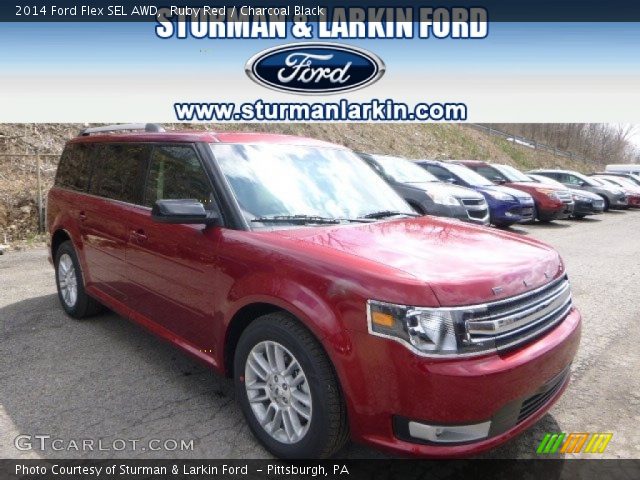 2014 Ford Flex SEL AWD in Ruby Red