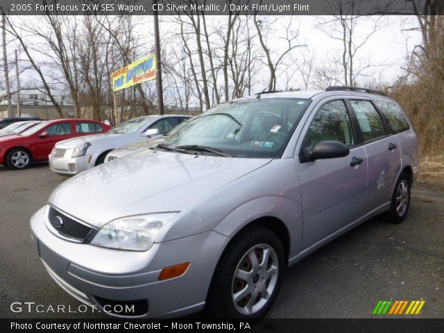 2005 Ford Focus ZXW SES Wagon in CD Silver Metallic