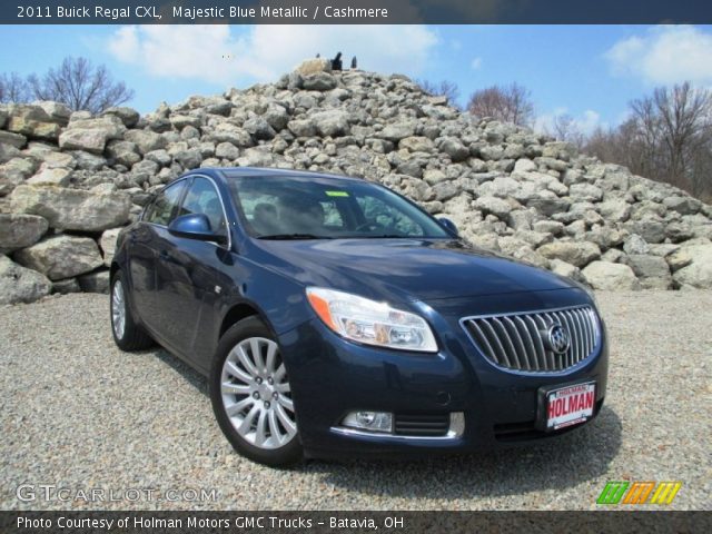 2011 Buick Regal CXL in Majestic Blue Metallic