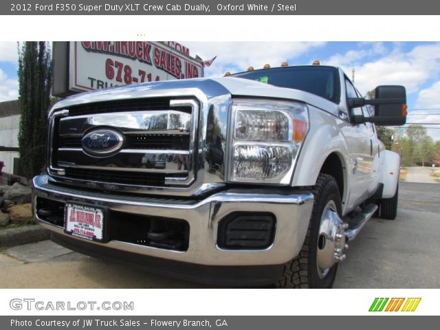 2012 Ford F350 Super Duty XLT Crew Cab Dually in Oxford White