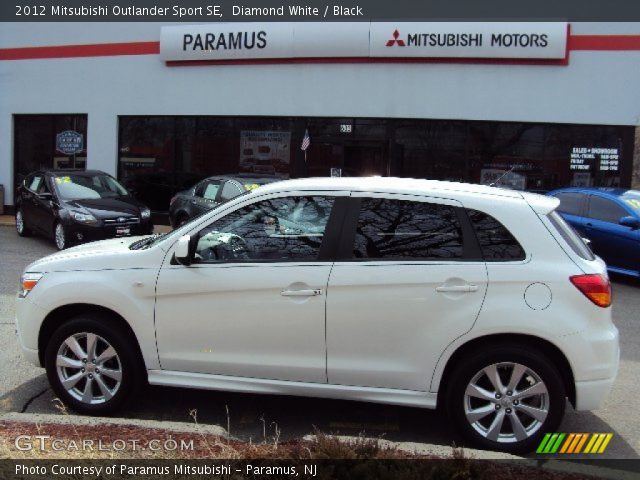 2012 Mitsubishi Outlander Sport SE in Diamond White