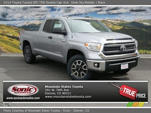 2014 Toyota Tundra SR5 TRD Double Cab 4x4 in Silver Sky Metallic