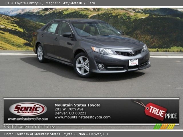 2014 Toyota Camry SE in Magnetic Gray Metallic