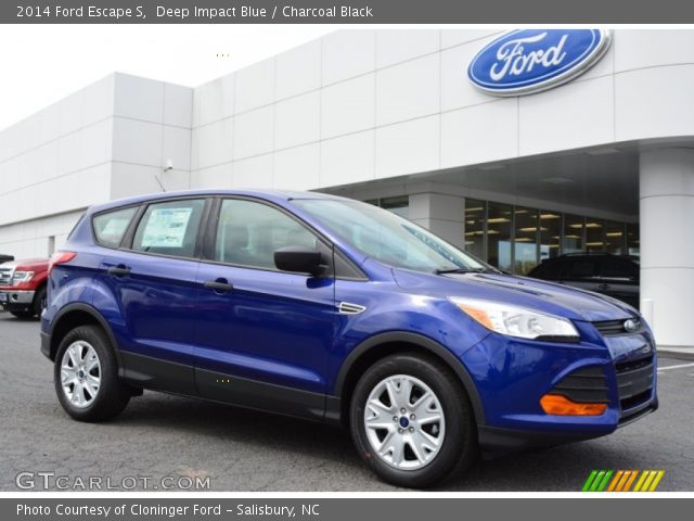 2014 Ford Escape S in Deep Impact Blue