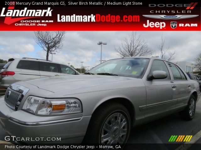 2008 Mercury Grand Marquis GS in Silver Birch Metallic