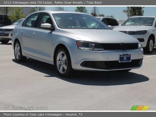 2012 Volkswagen Jetta TDI Sedan in Reflex Silver Metallic