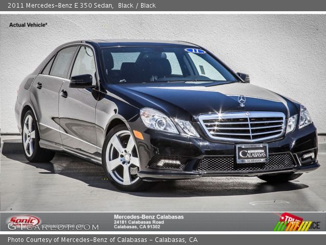 2011 Mercedes-Benz E 350 Sedan in Black