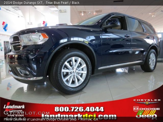 2014 Dodge Durango SXT in True Blue Pearl
