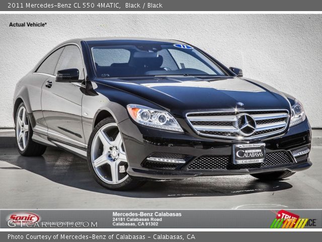 2011 Mercedes-Benz CL 550 4MATIC in Black