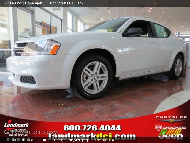 2014 Dodge Avenger SE in Bright White