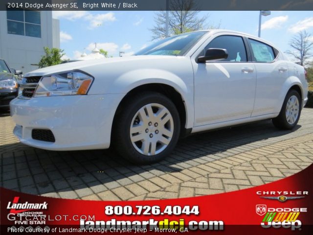 2014 Dodge Avenger SE in Bright White