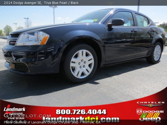 2014 Dodge Avenger SE in True Blue Pearl