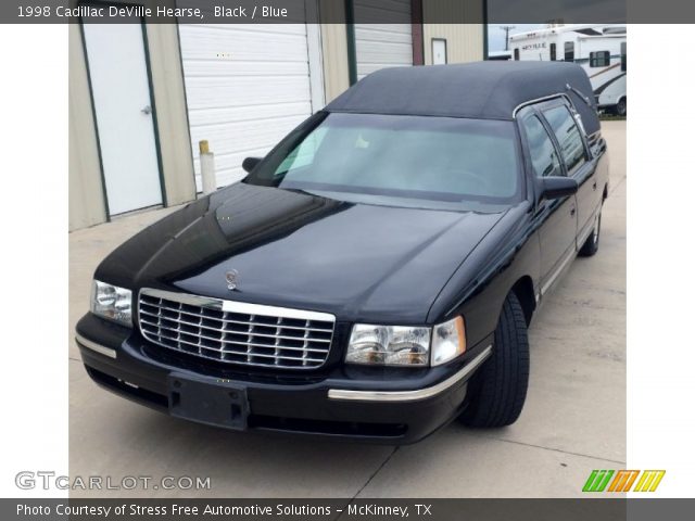 1998 Cadillac DeVille Hearse in Black