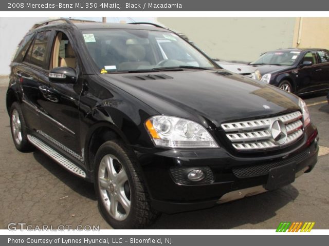 2008 Mercedes-Benz ML 350 4Matic in Black