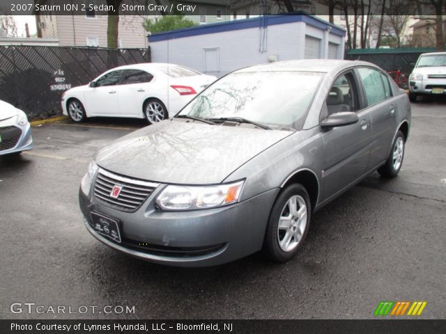 2007 Saturn ION 2 Sedan in Storm Gray