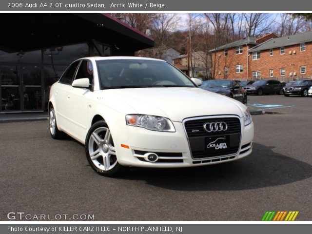 2006 Audi A4 2.0T quattro Sedan in Arctic White