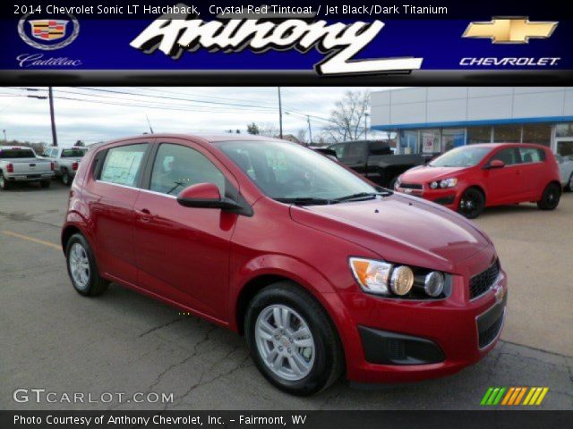 2014 Chevrolet Sonic LT Hatchback in Crystal Red Tintcoat