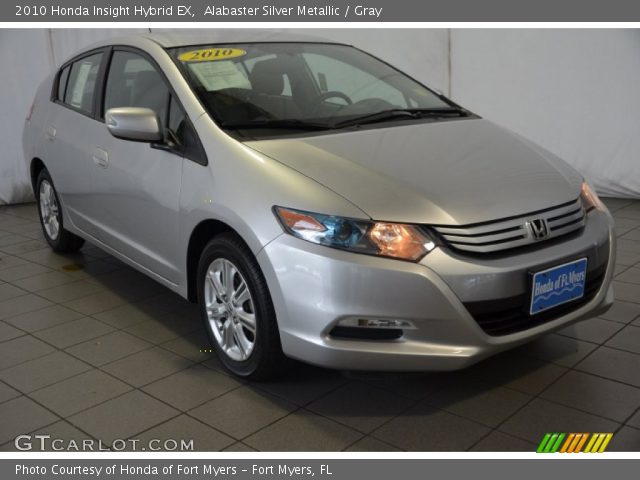 2010 Honda Insight Hybrid EX in Alabaster Silver Metallic