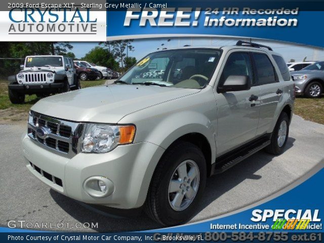 2009 Ford Escape XLT in Sterling Grey Metallic