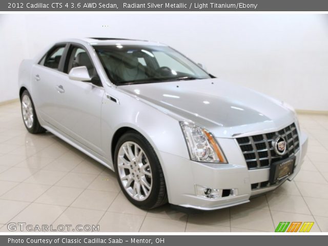 2012 Cadillac CTS 4 3.6 AWD Sedan in Radiant Silver Metallic