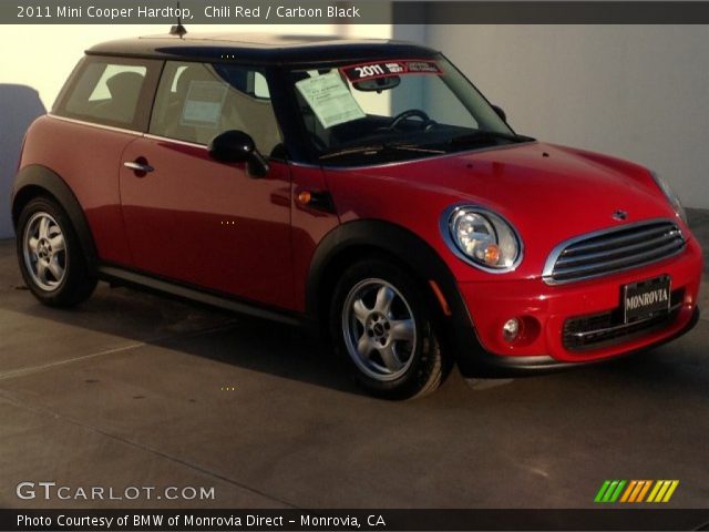 2011 Mini Cooper Hardtop in Chili Red