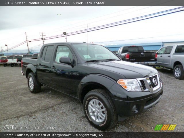 2014 Nissan Frontier SV Crew Cab 4x4 in Super Black