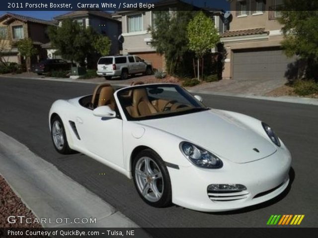 2011 Porsche Boxster  in Carrara White