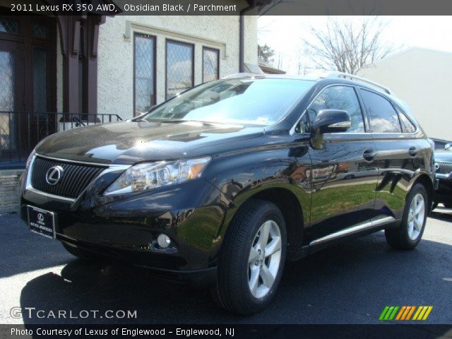 2011 Lexus RX 350 AWD in Obsidian Black