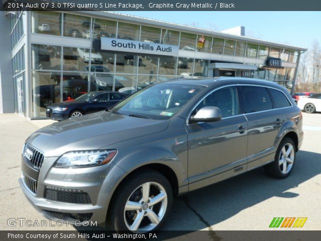 2014 Audi Q7 3.0 TFSI quattro S Line Package in Graphite Gray Metallic